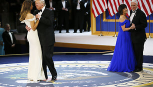 Donaldas Trumpas ir Melania Trump