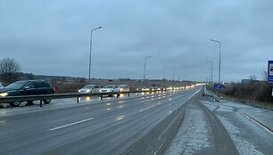 Kalino sankryžoje &ndash; milžini&scaron;kos spūstys 