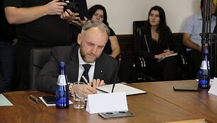 Pirmoji ponia Diana Nausėdienė dalyvauja konferencijoje &bdquo;Lituanistika Sakartvele&ldquo;