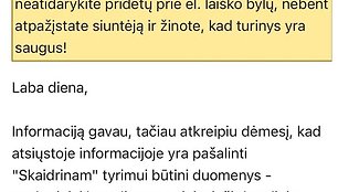 Ausmos Miškinienės ataskaitos ir susirašinėjimas su Andriumi Tapinu