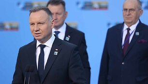 Lenkijos prezidentas Adrzejus Duda