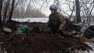 Ukrainos kariai fronte