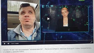 Giedrimo Jeglinsko interviu Baltarusijos propagandinei televizijai