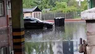 Antradienį audra nusiaubė Lenkiją