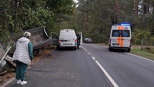 Avarija Vilniuje, Baltosios Vokės gatvėje