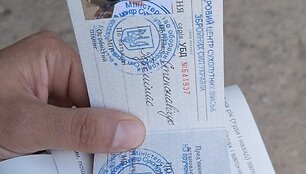Ukrainoje dingo lietuvis karys Gediminas Steponavičius