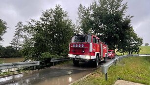Audros padariniai Lenkijoje