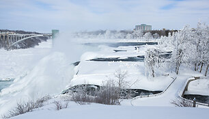 Niagaros kroklį sukaustė &scaron;altis 