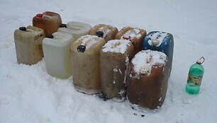 Aptikti nelegalūs degalai