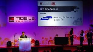 Akimirka i&scaron; Barselonoje vykstančio Pasaulio mobiliųjų technologijų kongreso 