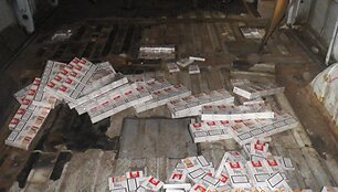 Raigarde sulaikyta cigarečių kontrabanda