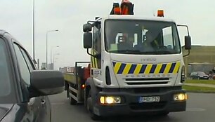 Akcijos metu buvo nutempta 80 automobilių