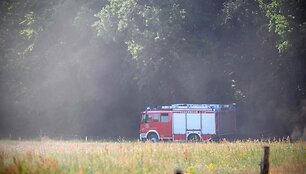 Vokietijoje susidūrė du naikintuvai
