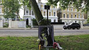 &Scaron;iame name gyveno ir mirė garsioji dainininkė Amy Winehouse