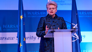 Daliai Grybauskaitei įteiktas Laisvės riterio apdovanojimas
