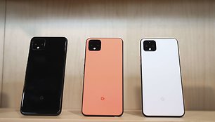 „Google“ pristatė išmanųjį telefoną „Pixel 4“