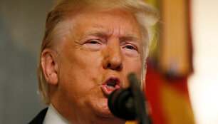 Donaldo Trumpo spaudos konferencija