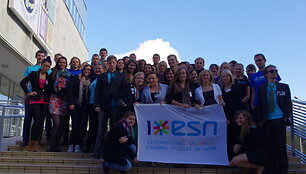 &bdquo;Erasmus Student Network&ldquo; (ESN) yra tarptautinė pelno nesiekianti studentų organizacija