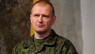 Sausumos pajėgų vadas generolas majoras Almantas Leika