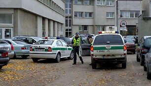 I&scaron;ankstiniame Seimo rinkimų 2-ojo turo balsavime &Scaron;ilutėje gausu policijos pareigūnų
