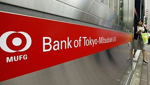 Japonijos didžiausias bankas &bdquo;Mitsubishi UFJ&ldquo; 