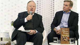Vytautas Landsbergis ir Audronius Ažubalis