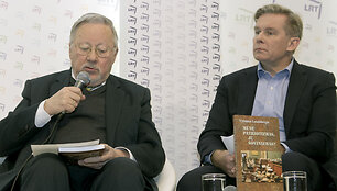 Vytautas Landsbergis ir Audronius Ažubalis