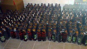 Nelegaliai pardavinėjamas alus Radvili&scaron;kio bare