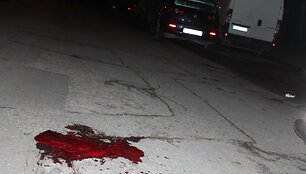 Įvykio vietoje Panevėžyje