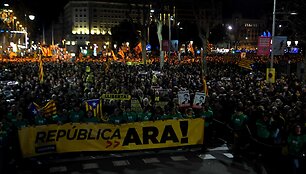 Protestas Katalonijoje