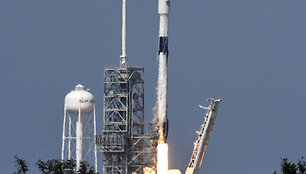 &bdquo;Falcon 9&ldquo; raketos paleidimas