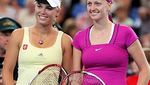 Caroline Wozniacki ir Petra Kvitova