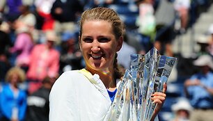 Viktorija Azarenka pirmą kartą tapo &bdquo;BNP Paribas Open&ldquo; čempione