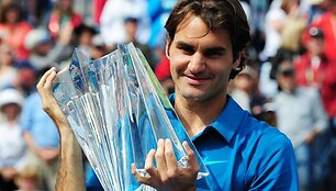 Rogeris Federeris ketvirtą kartą tapo &bdquo;BNP Paribas Open&ldquo; čempionu