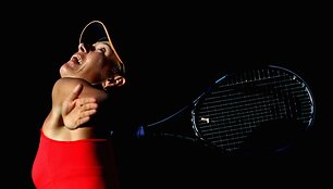 Marija &Scaron;arapova a&scaron;tunfinalyje susitiks su kita Rusijos tenisininke Jekaterina Makarova