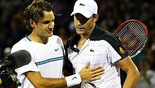 Rogeris Federeris ir Andy Roddickas
