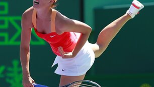 Marija &Scaron;arapova ketvirtą kartą žais Majamio finale ir sieks pirmo nugalėtojos titulo