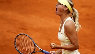 Marija &Scaron;arapova "French Open" turnyre