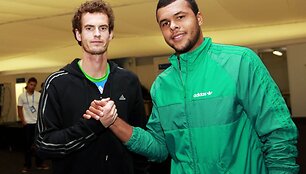 Andy Murray ir Jo Wilfred Tsonga