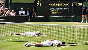 Novakas Džokovičius ir Jo-Wilfriedas Tsonga