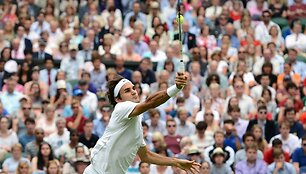 Rogeris Federeris siekia septinto Vimbldono čempiono titulą