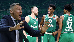 &Scaron;arūnas Jasikevičius, Artūras Milaknis, Nigelis Hayesas, Zachas Leday
