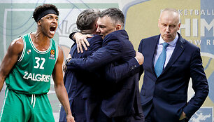 Zachas Leday, Darius Maskoliūnas, &Scaron;arūnas Jasikevičius, Rimas Kurtinaitis