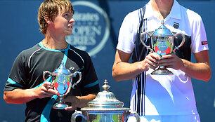 Ričardas Berankis ir Sam Querrey