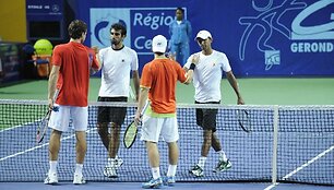 Ernestas Gulbis ir Ričardas Berankis