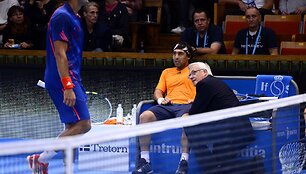 Jo-Wilfriedas Tsonga ir Marcosas Baghdatis