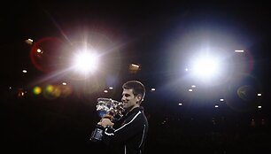 2012 metų &bdquo;Australian Open&ldquo; čempionu tapo Novakas Džokovičius 