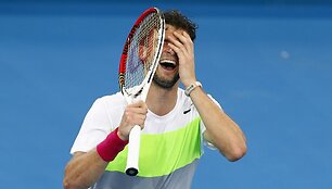Grigoras Dimitrovas nugalėjo Marcosą Baghdatį ir pirmą kartą žais ATP turnyro finale
