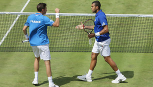 Nicolas Mahut ir Jo-Wilfriedas Tsonga