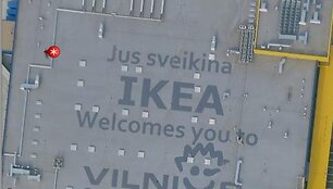 &bdquo;Ikea&ldquo; i&scaron; pauk&scaron;čio skrydžio